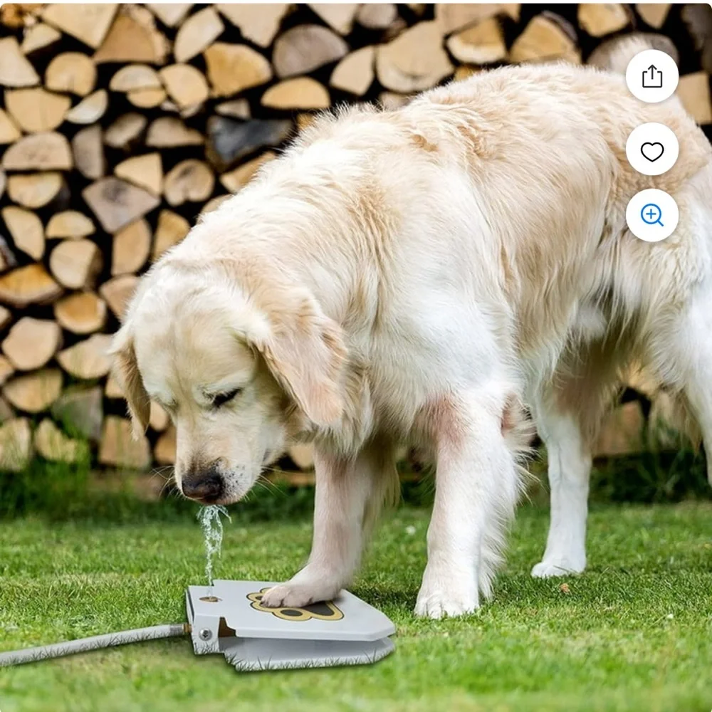 TRIO GATO Outdoor Dog Water Fountain NIB $75